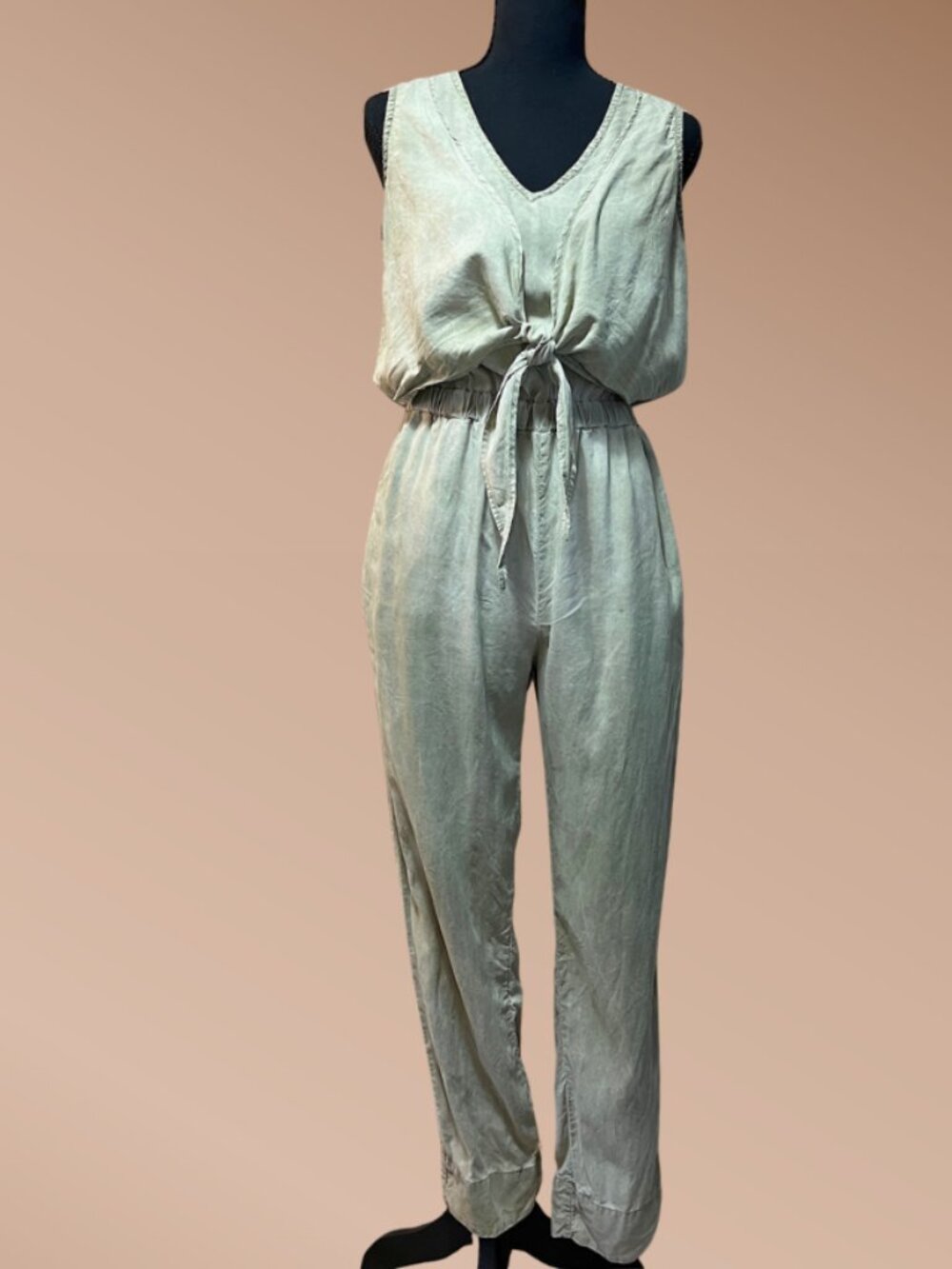 Cloth & Stone Tie Waist Jumpsuit XS